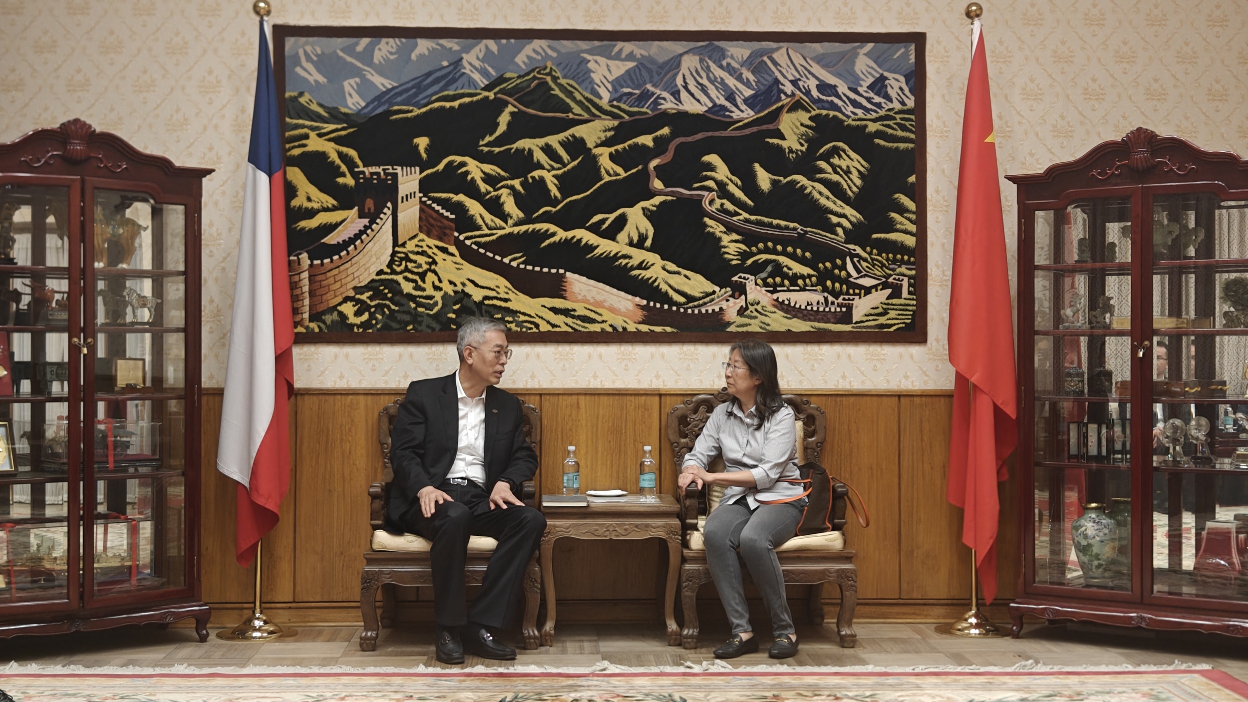 武憲功拜訪中國駐智利大使館并開展系列商務交流活動